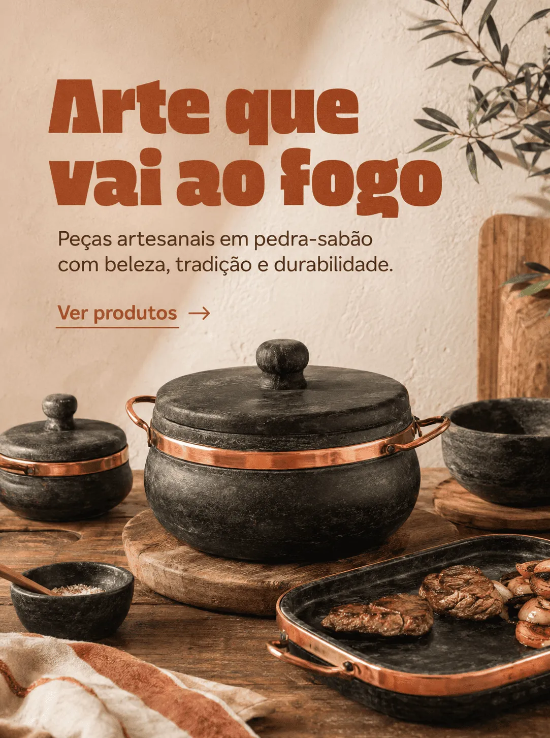 Página Inicial - Armazém Pedra Sabão