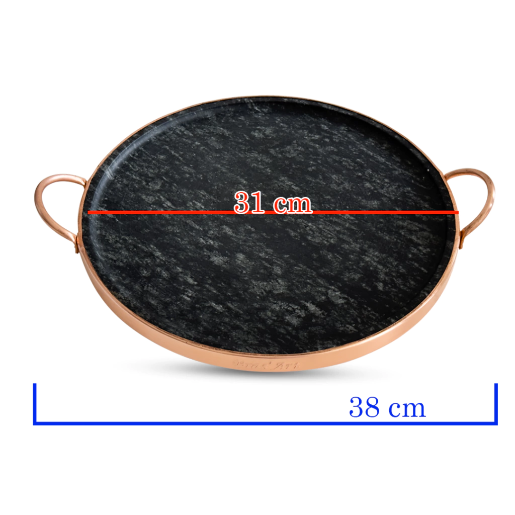 Forma Para Pizza De Pedra Sabão Com 31 Cm De Diâmetro