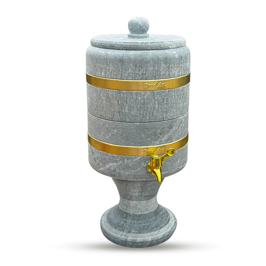 Filtro De Pedra Sabão Total 8 Litros Agua Sempre Fresquinha