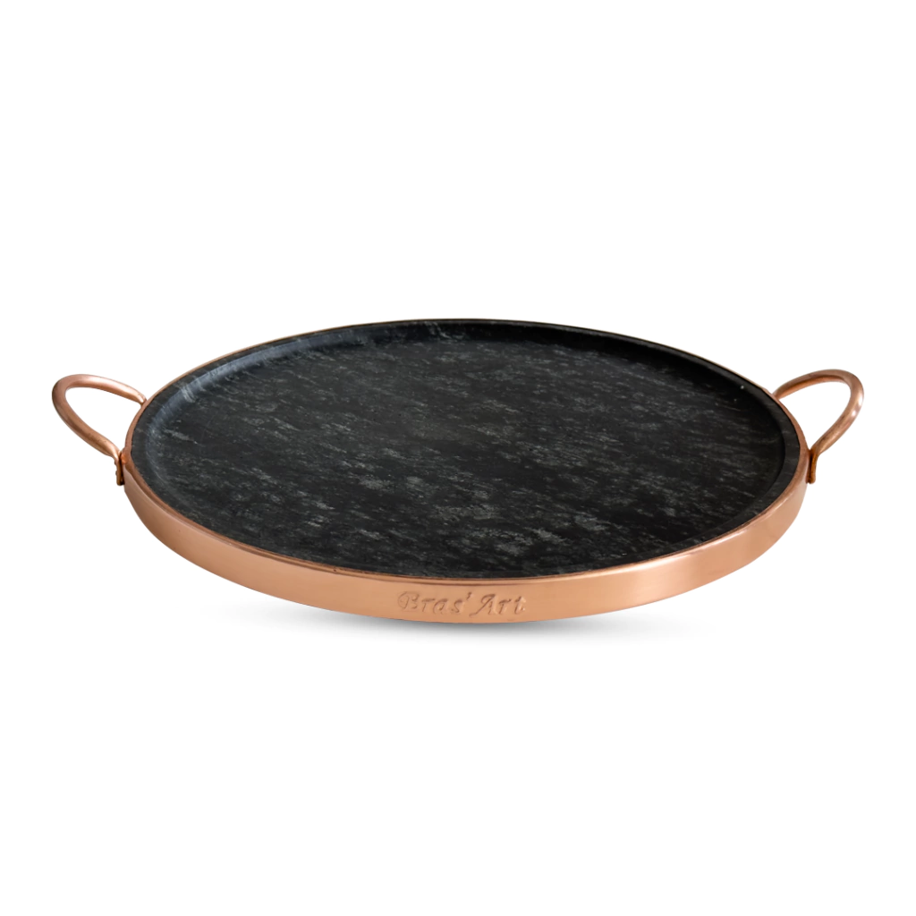 Forma Para Pizza De Pedra Sabão. Com 42 Cm De Diâmetro