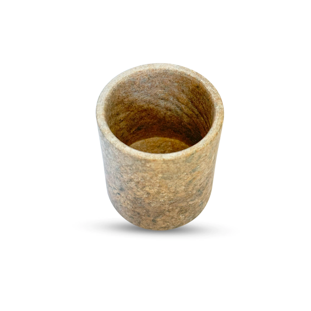Copinho de dose cilíndrico reto natural