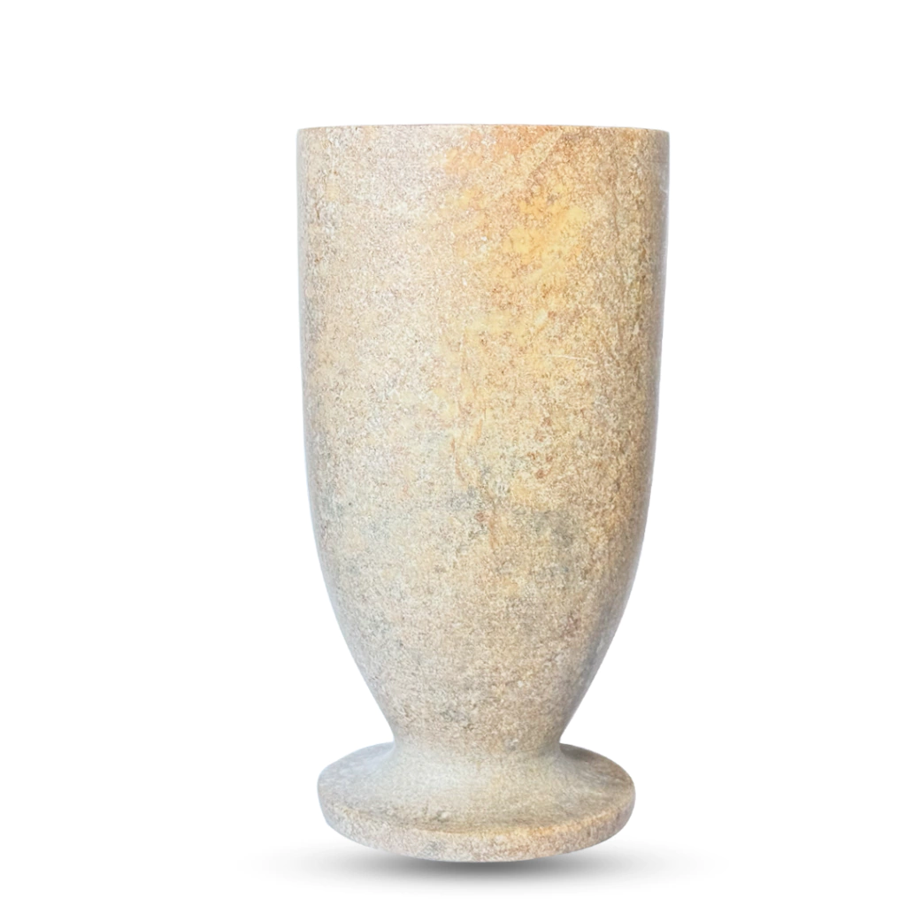 Copo De Chopp Em Pedra Sabão 350 Ml