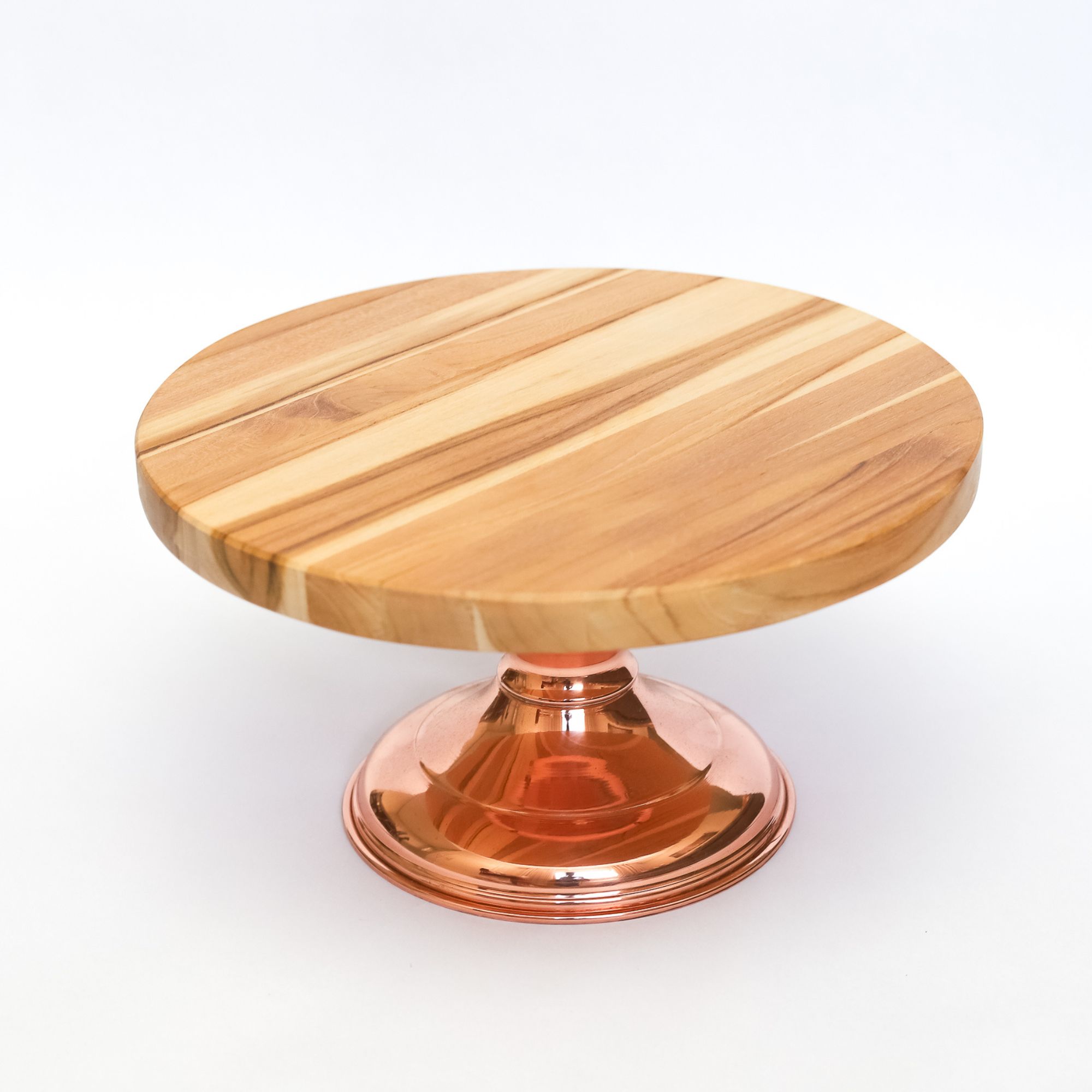 BOLEIRA DE MADEIRA COM COBRE M