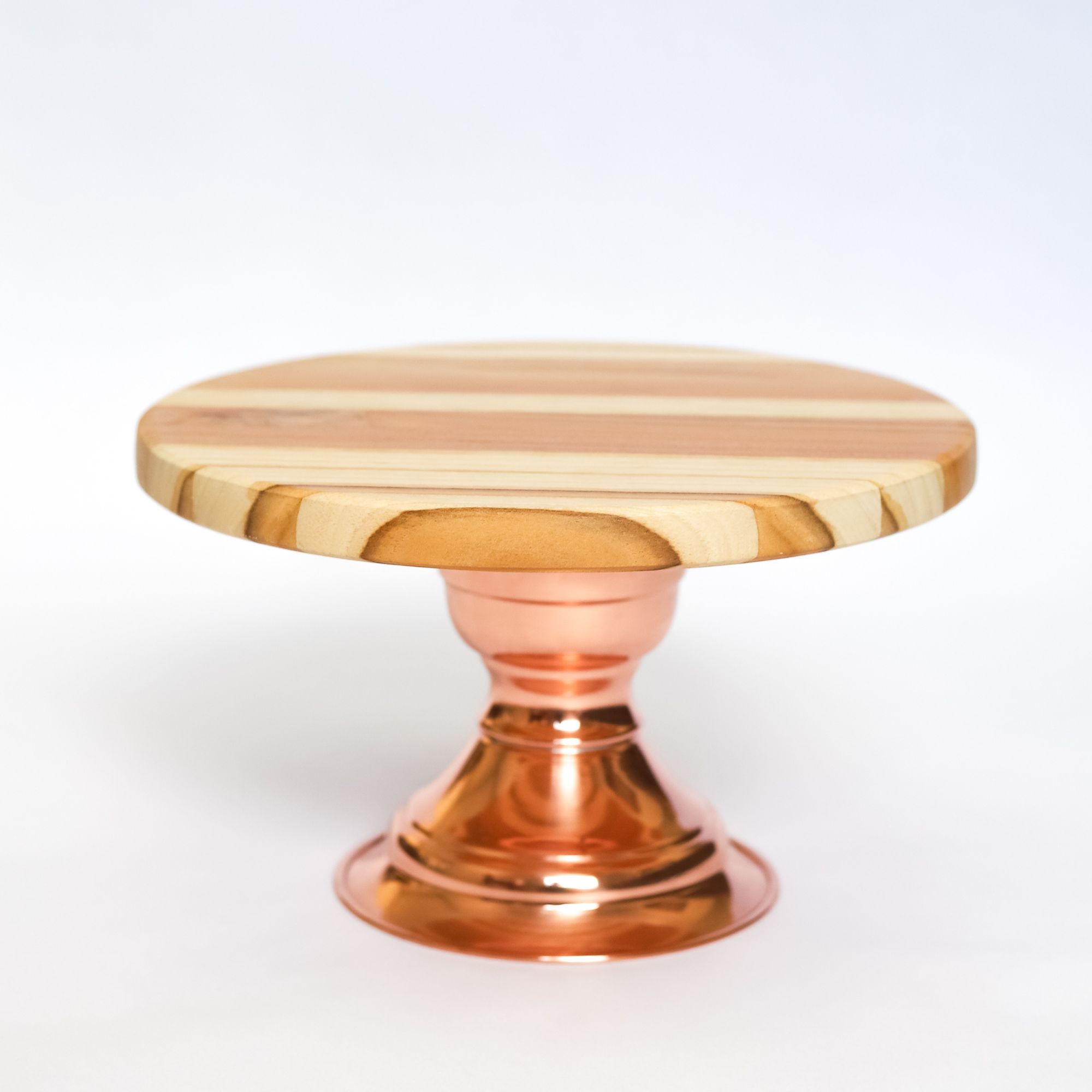 BOLEIRA DE MADEIRA COM COBRE P