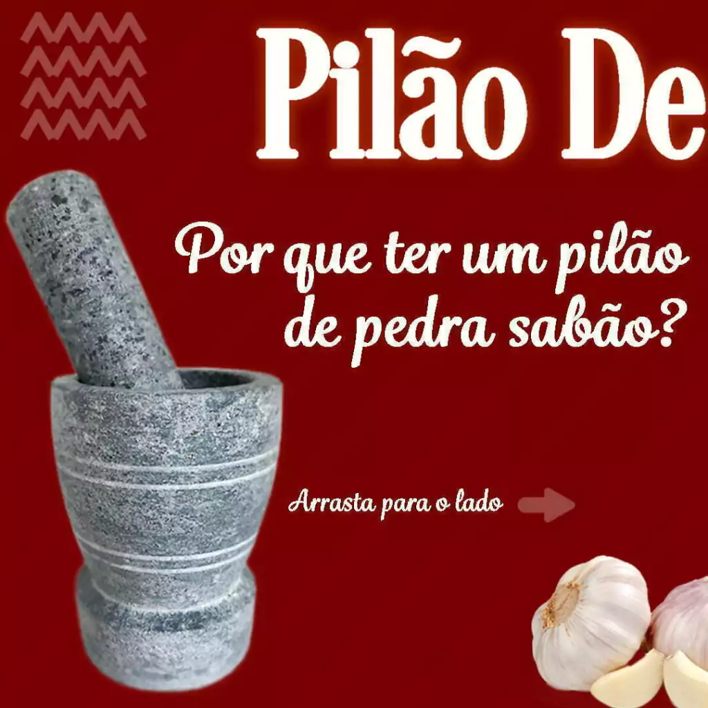 Pilão De Pedra Sabão Promoção Por Tempo Limitado
