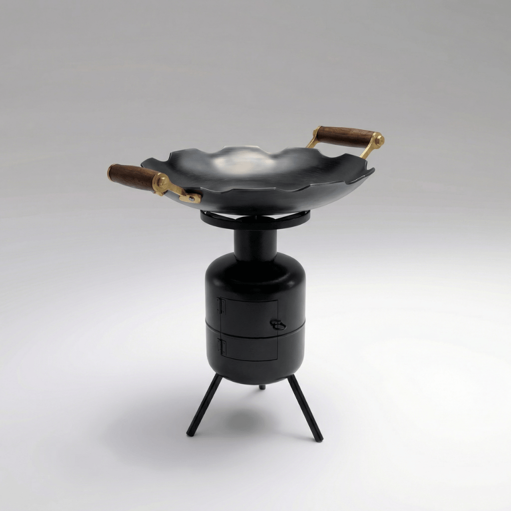 Kit Brasa Mineira – Disco de Arado + Fogareiro