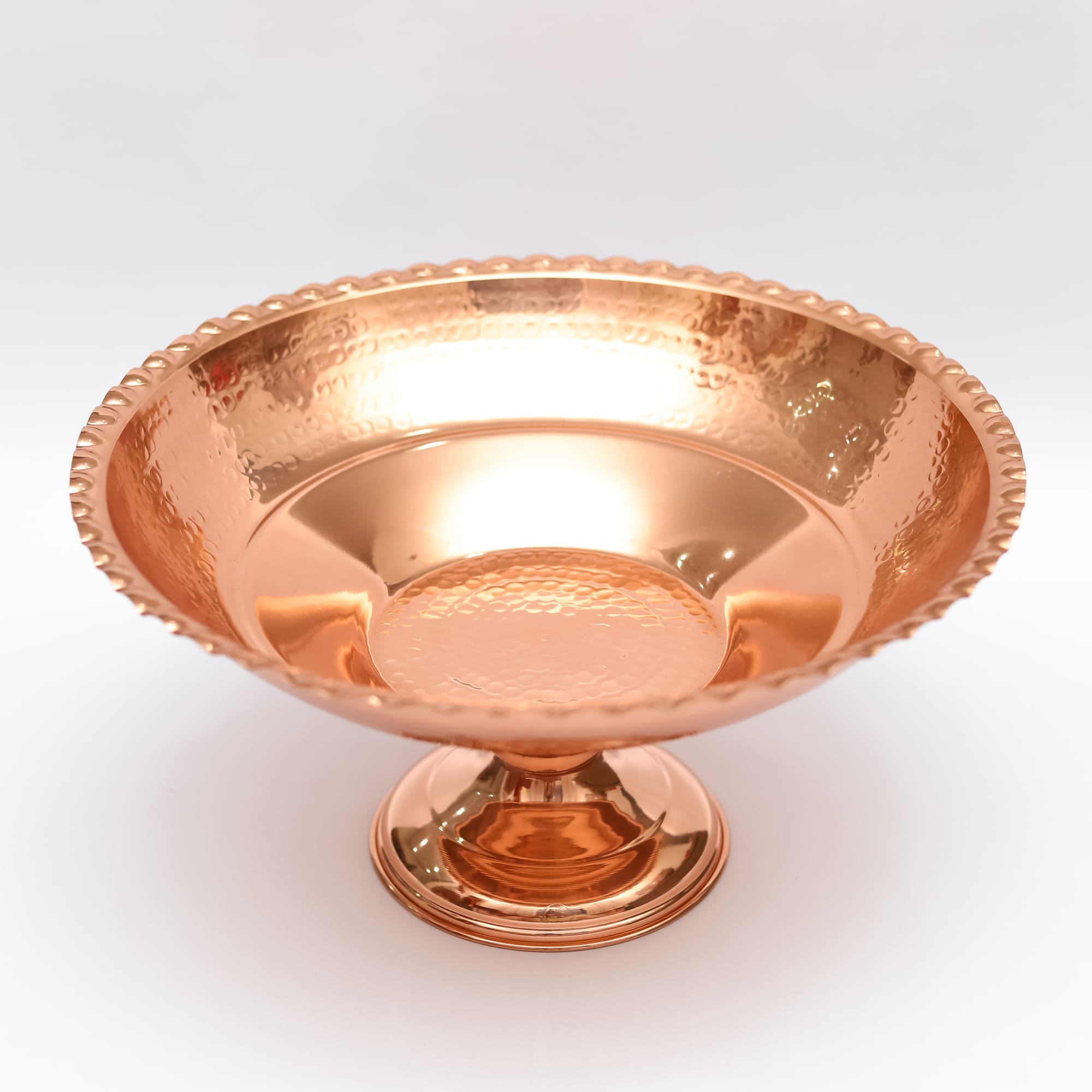 FRUTEIRA DE COBRE COM PÉ M